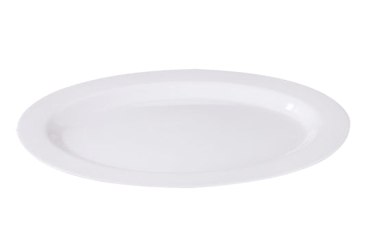 Porcelain Oval Buffet platter 19.5" x 13.5"