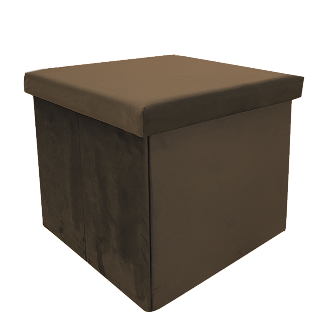 Square Velvet Ottoman