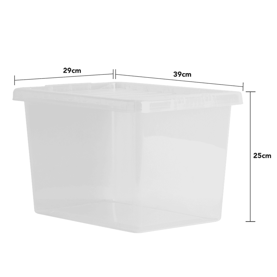 Wham Crystal Storage Box w/ Lid