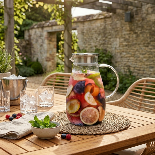 Glass Cocktail Pitcher