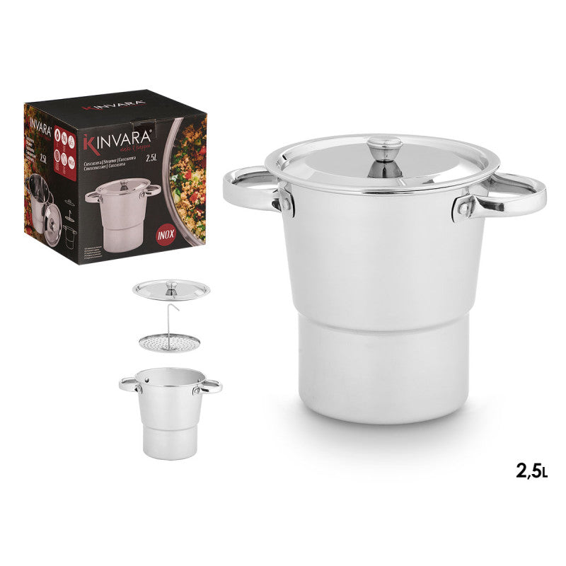 Stainless Steel Steamer - 2.5Ltr