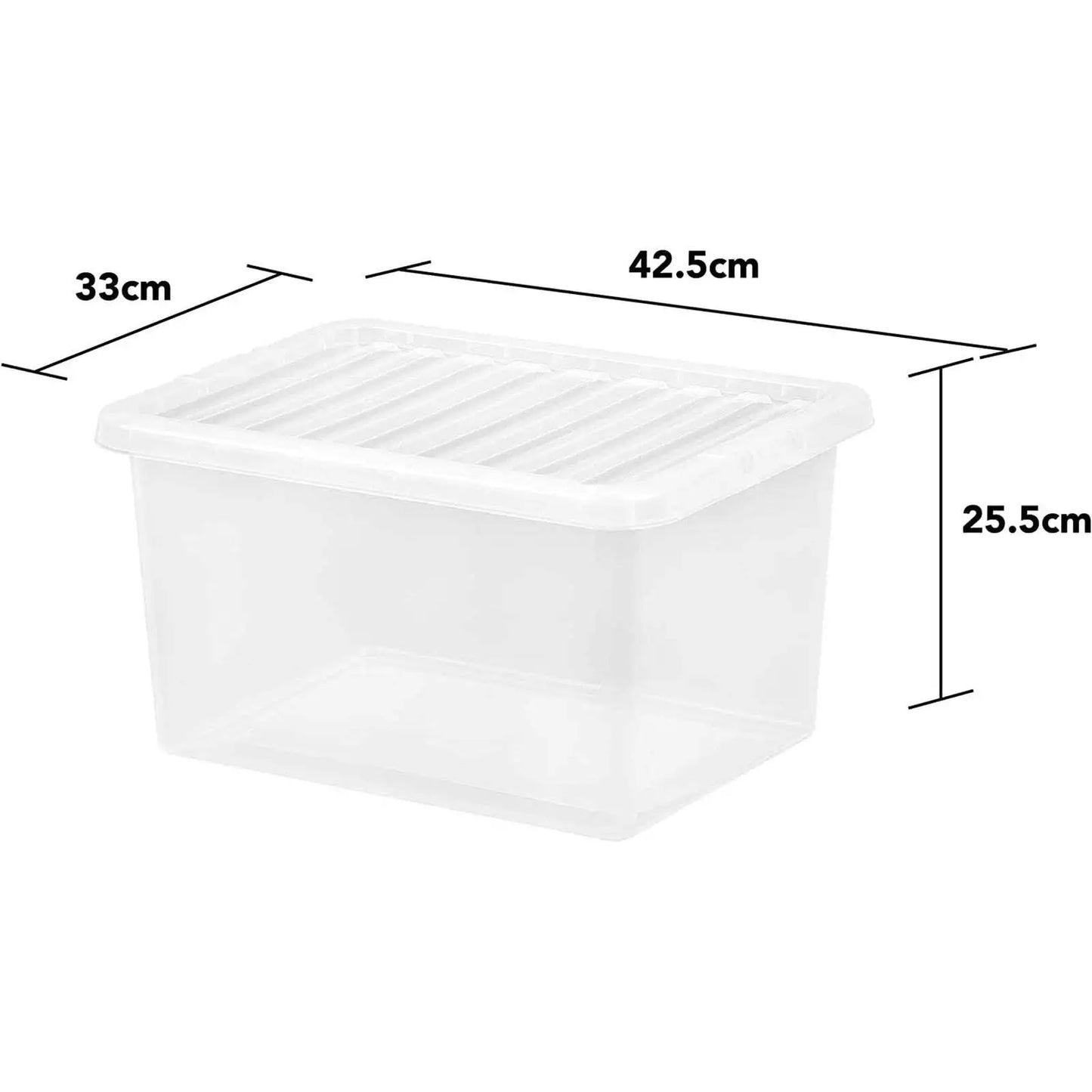 Wham Crystal Storage Box w/ Lid