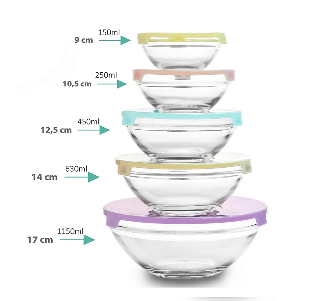 Set 5 Salad Bowl