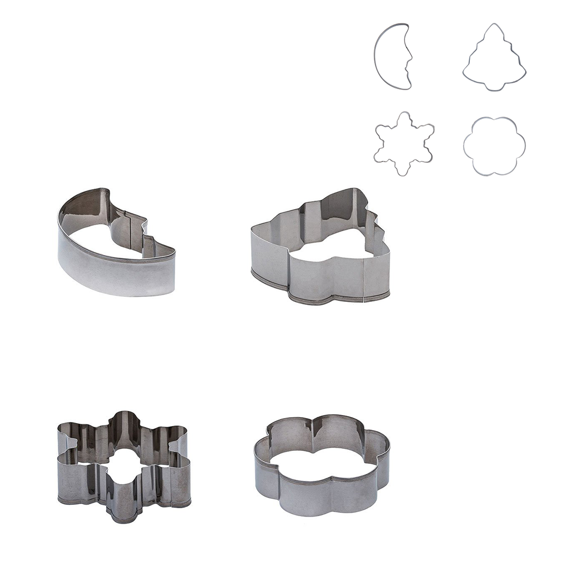 4 Cookie Cutters