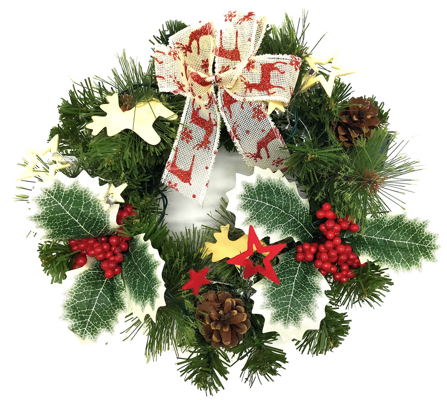 Christmas Wreath with LED Light