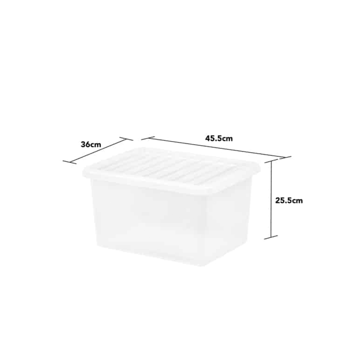 Storage Box With Lid