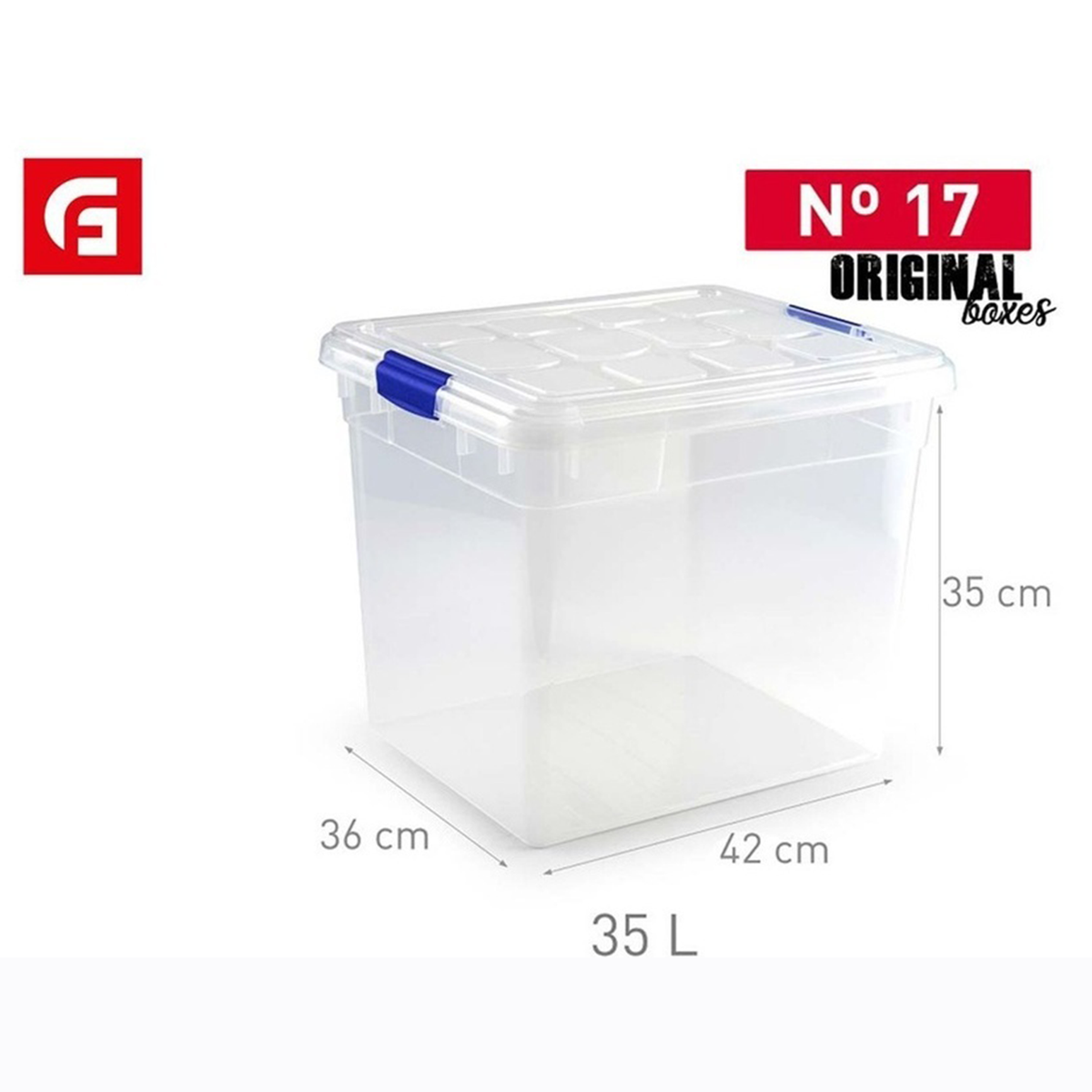 Storage Box With Lid and Wheels