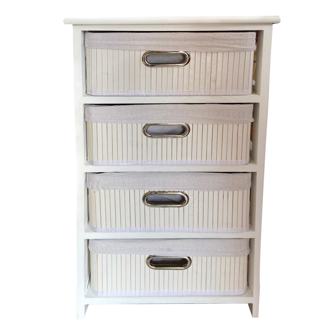 4-Tier Bamboo Drawer