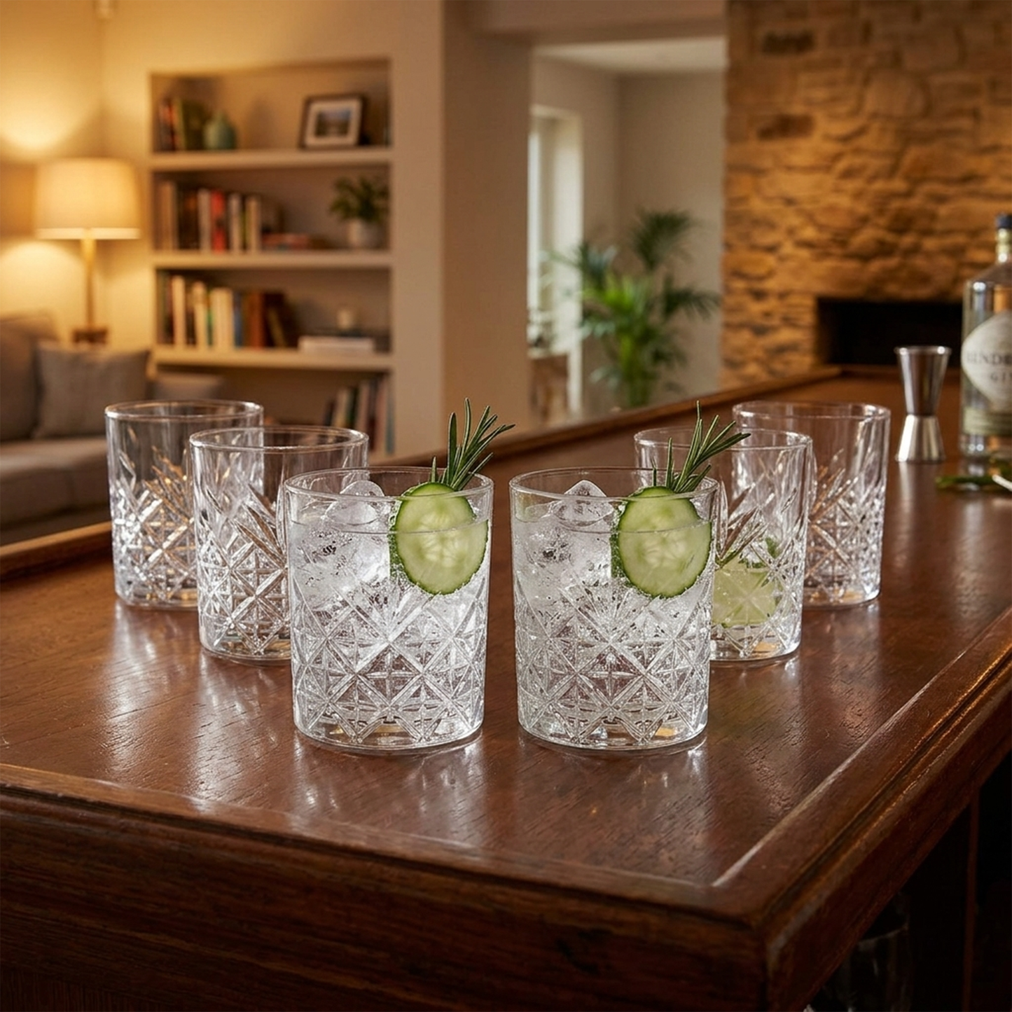 Set of 6 Gin and Tonic Glasses