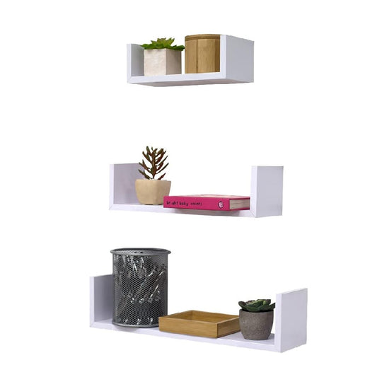 Home Basics 3pc Floating Shelf
