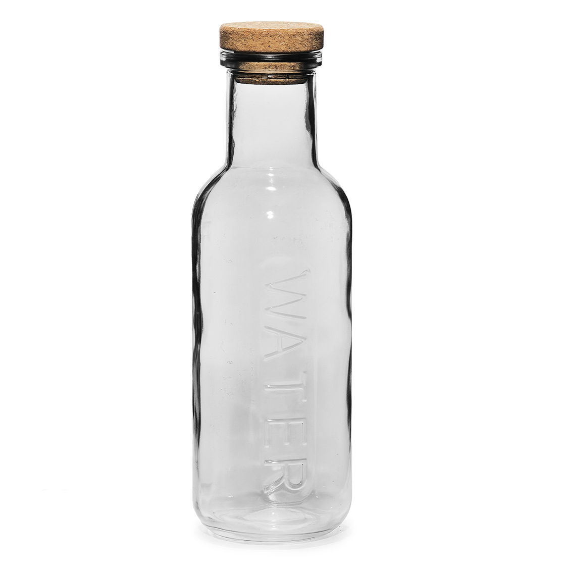 Glass Water Bottle 1L