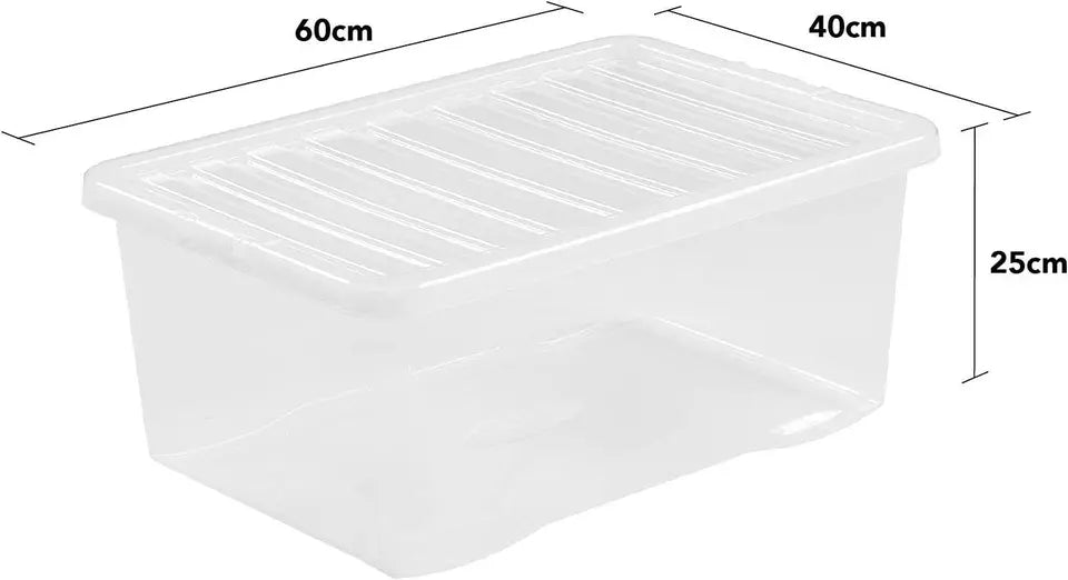 Wham Crystal Storage Box w/ Lid