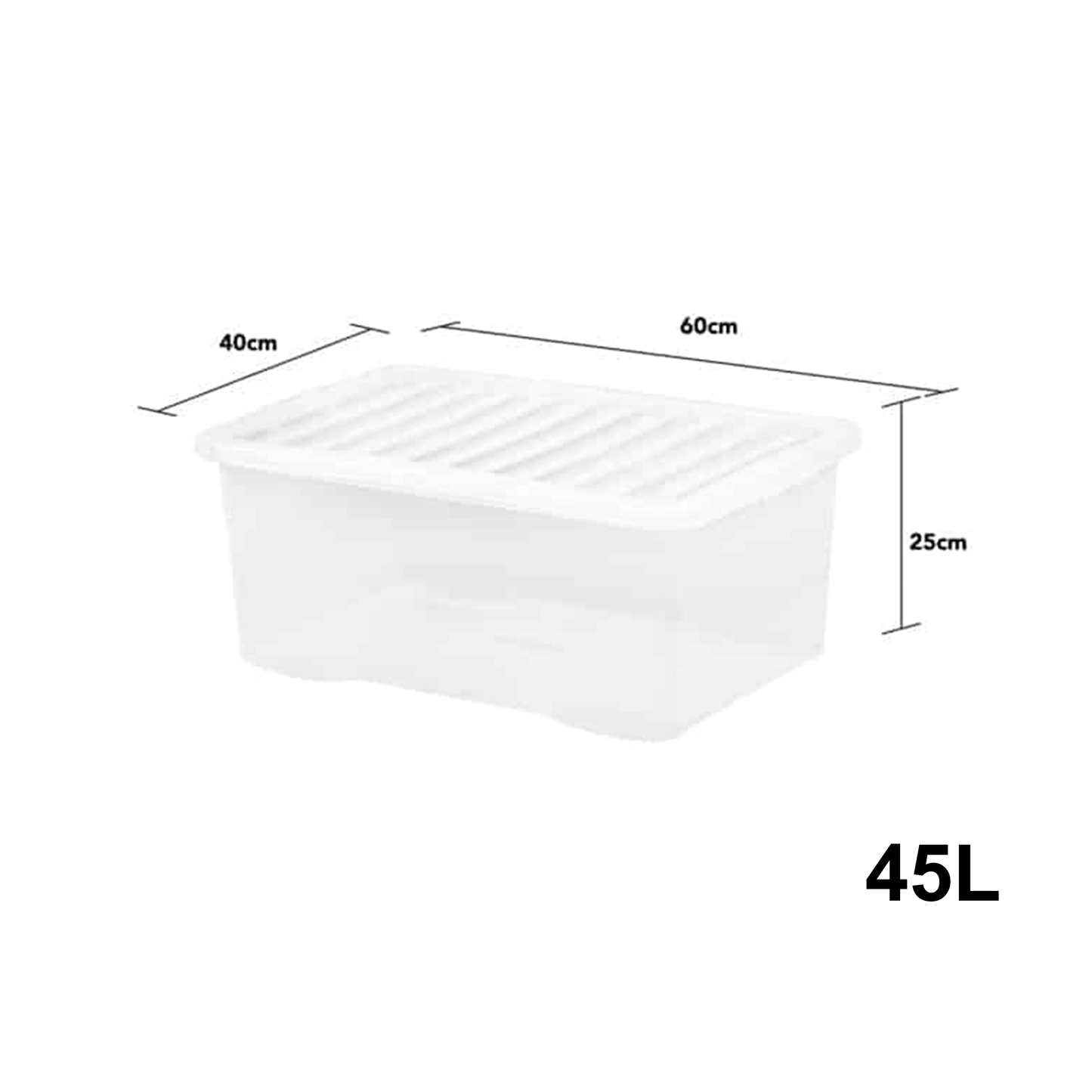 Storage Box With Lid