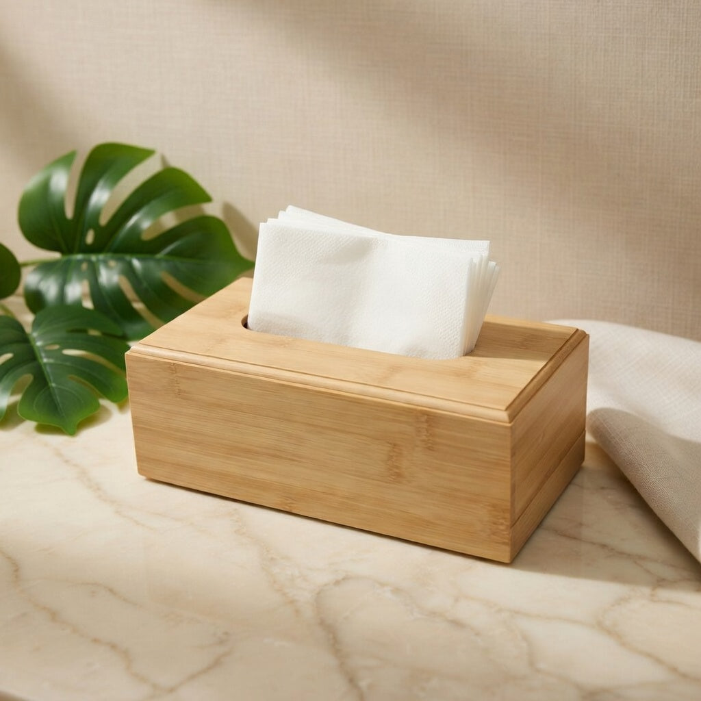 Bamboo Napkin Holder – 23×12×8.5 cm