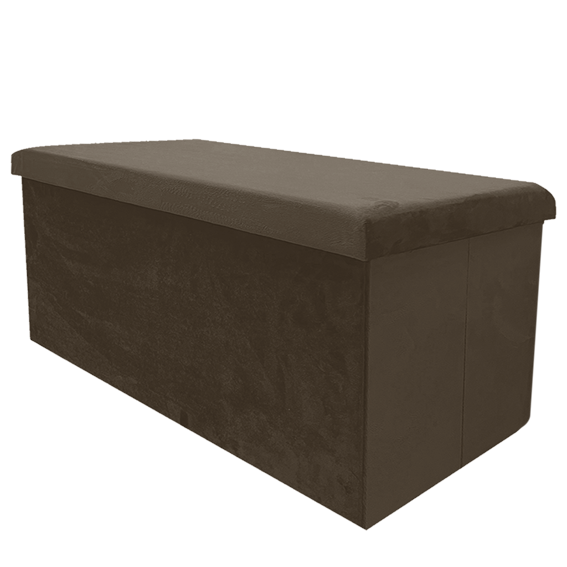 Rectangular Velvet Ottoman