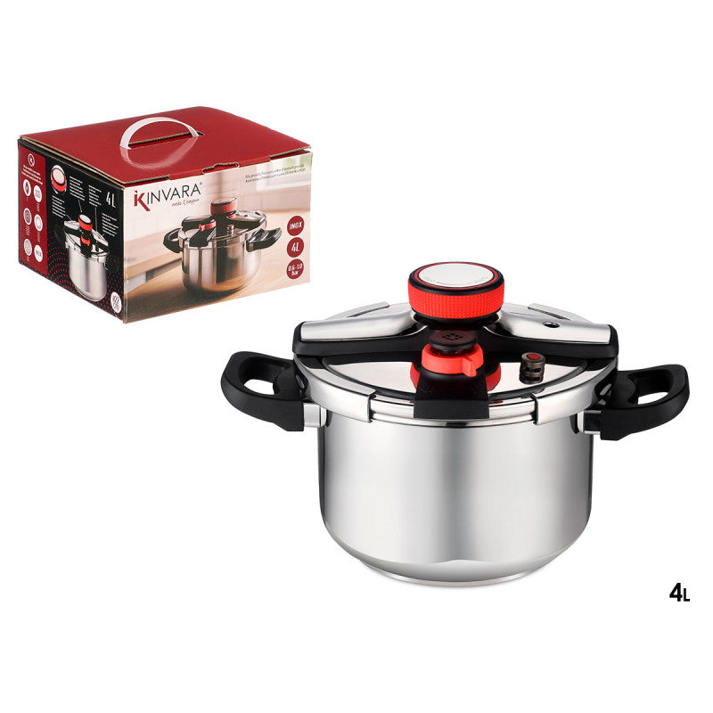 4L Pressure Cooker with Silicone Wheel