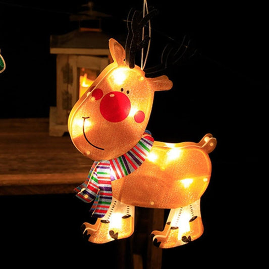 Window light deer