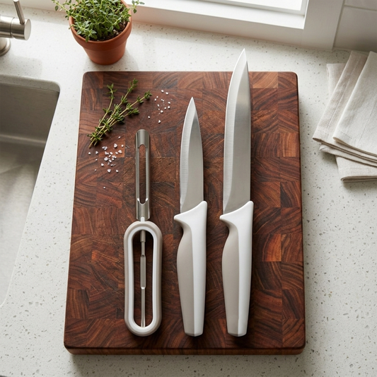 Set 2 Knives & 1 Peeler