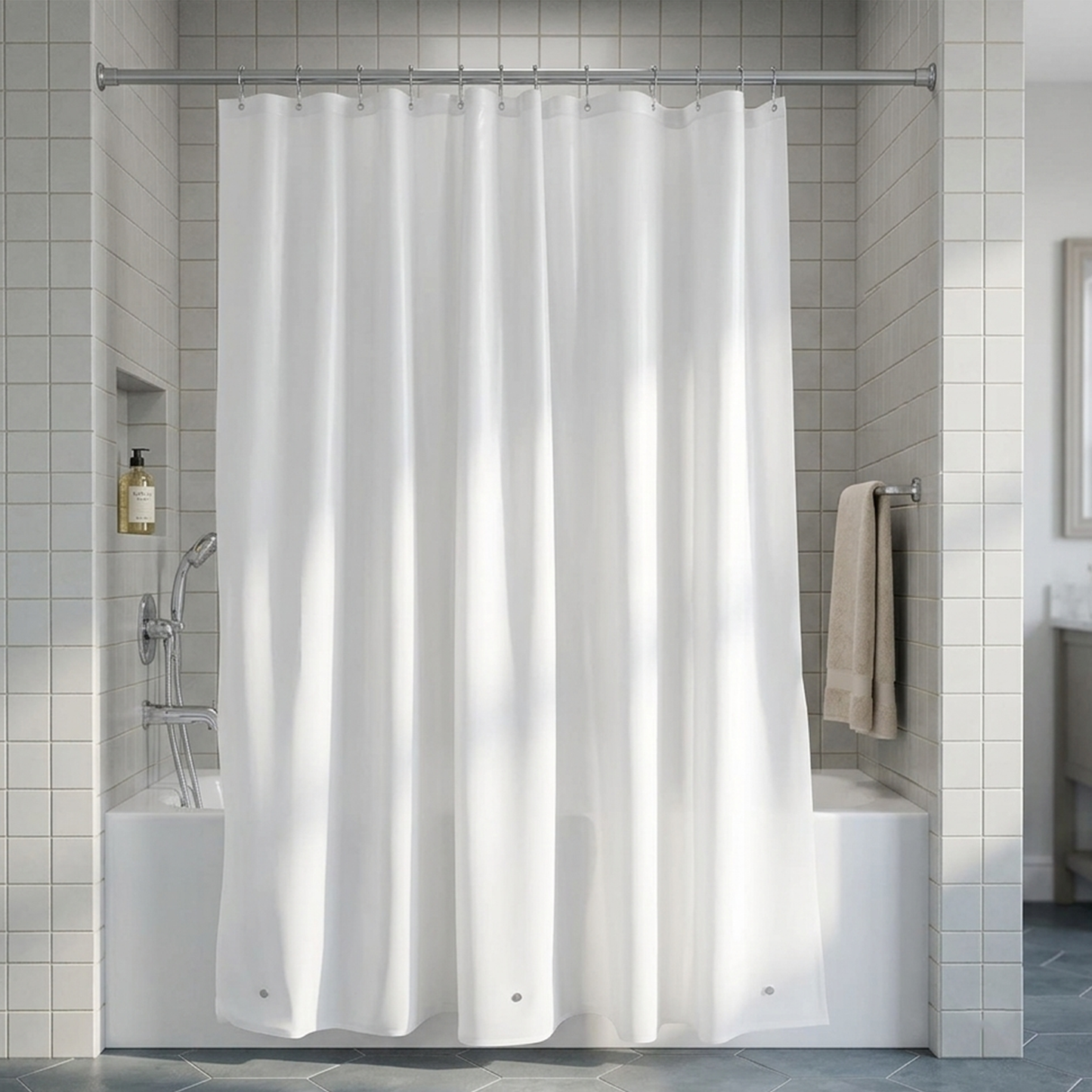 Bath Bliss Heavy Duty Shower Curtain