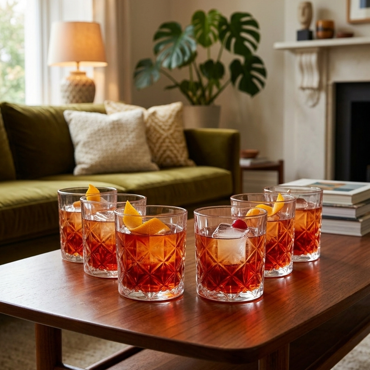 Set of 6 Americano Glasses