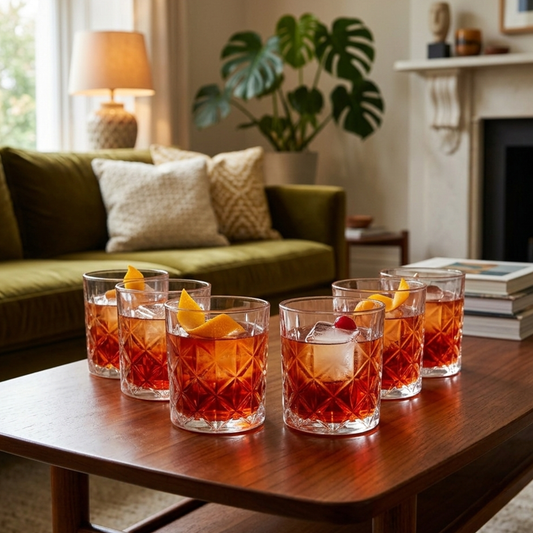 Set of 6 Americano Glasses