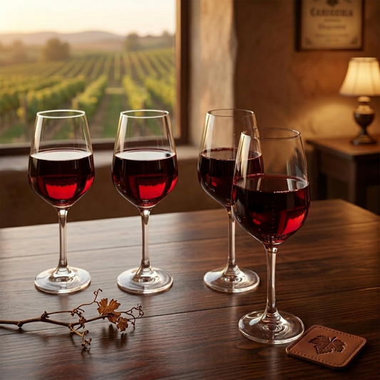 Vine Wine Glass*4