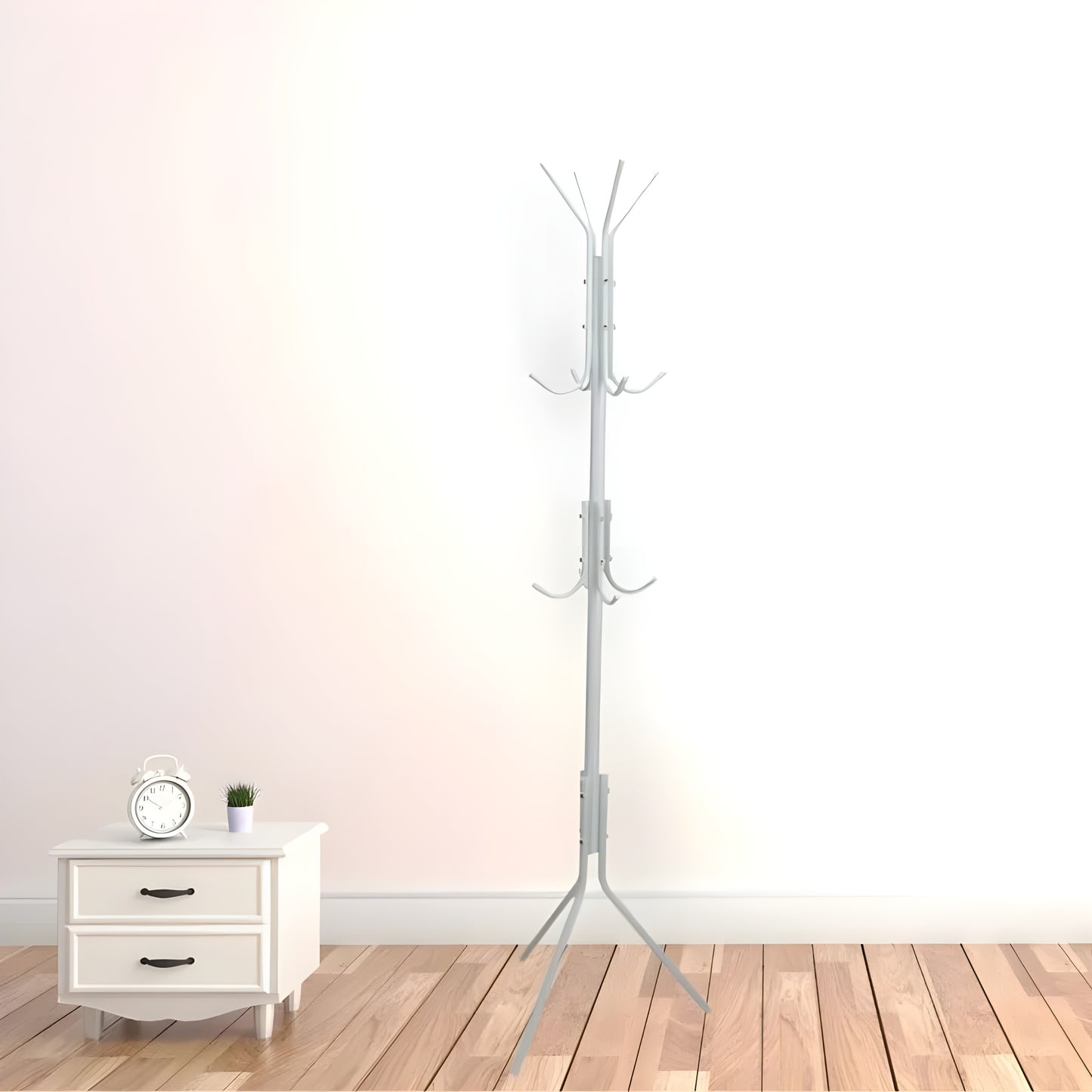 White Coat Rack