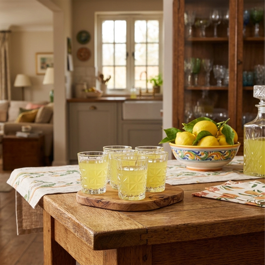 Set of 6 Limoncello Shot Glasses