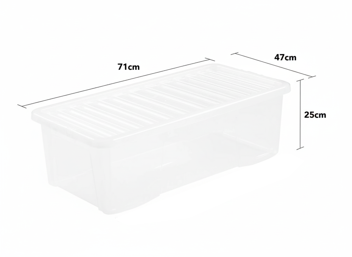 Wham Crystal Storage Box w/ Lid