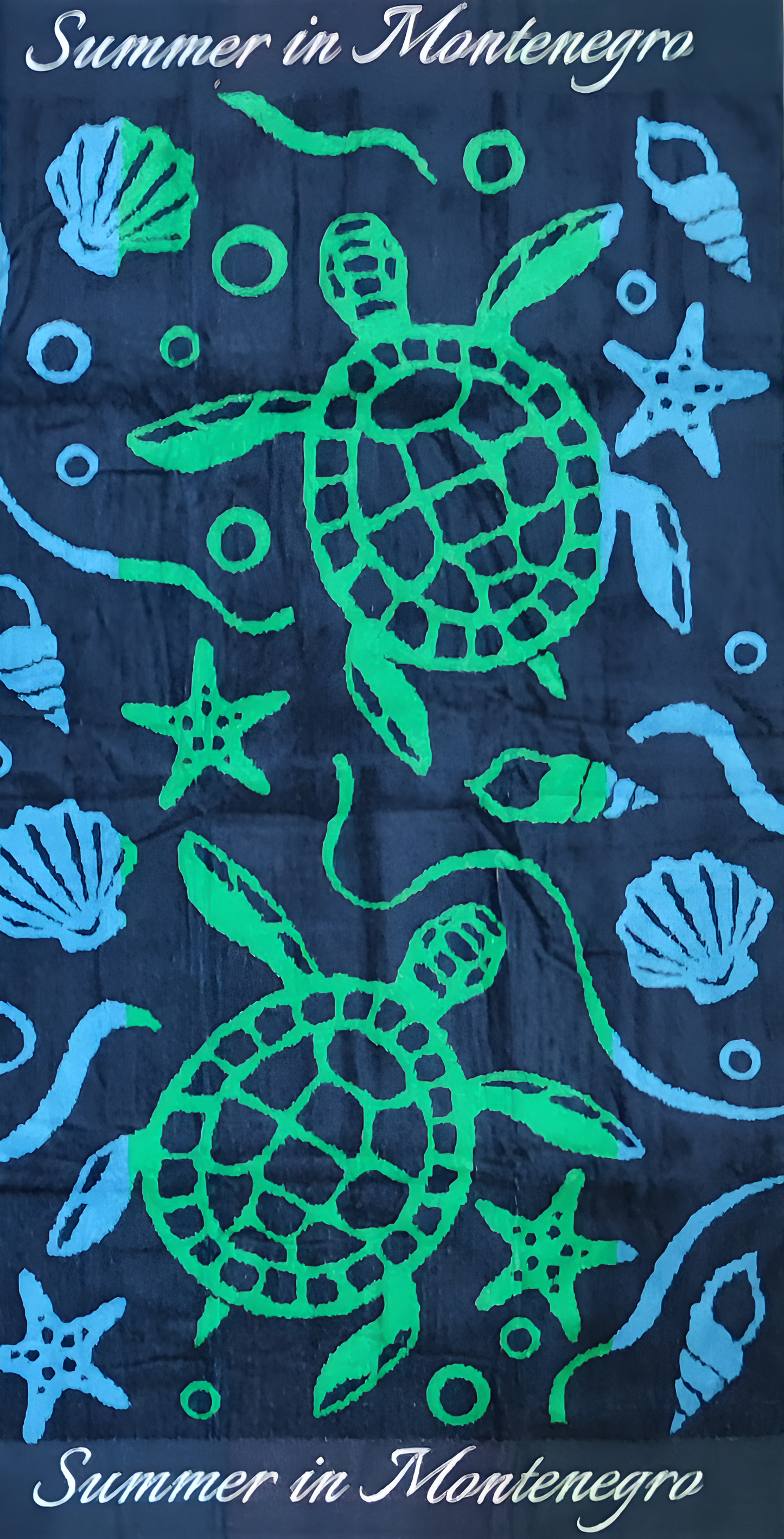 Assorted Shelly Velour Beach Towel