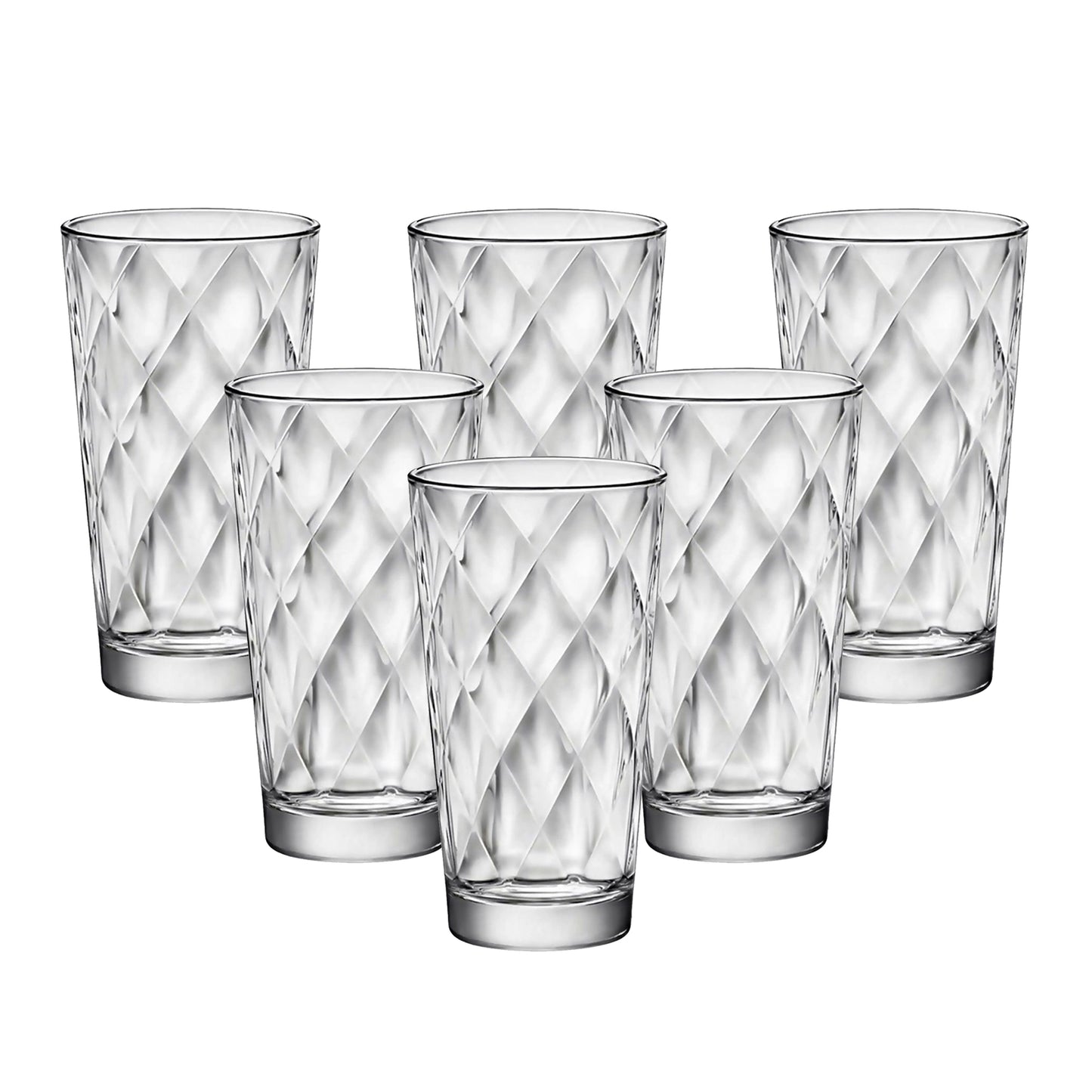 Set of 6 Kaleido Glass Drinkware