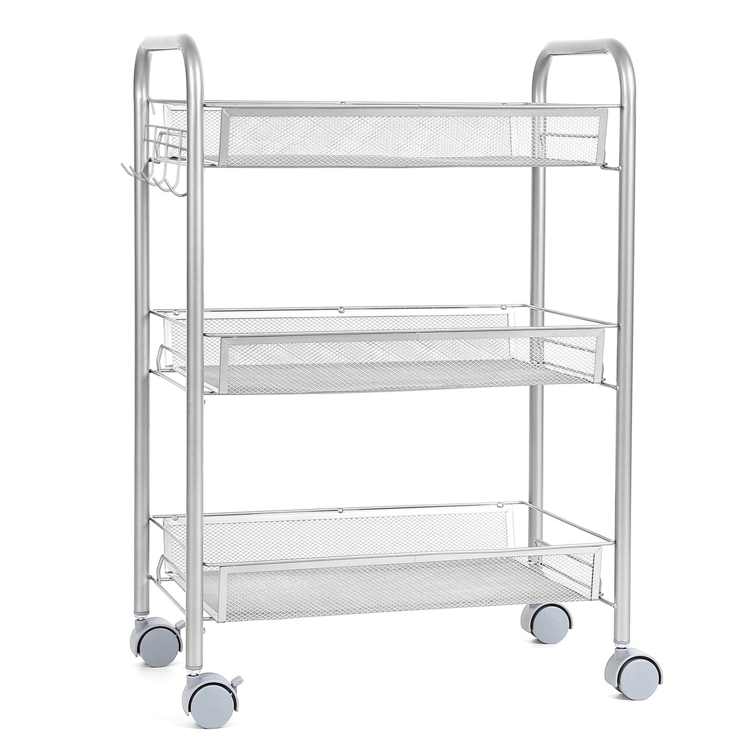 3 Tier Mesh rolling cart