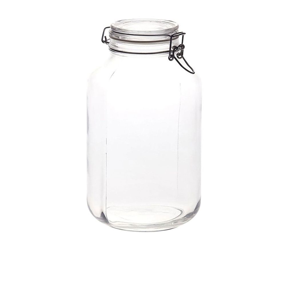 Glass Jar with Lid – 4 Litre