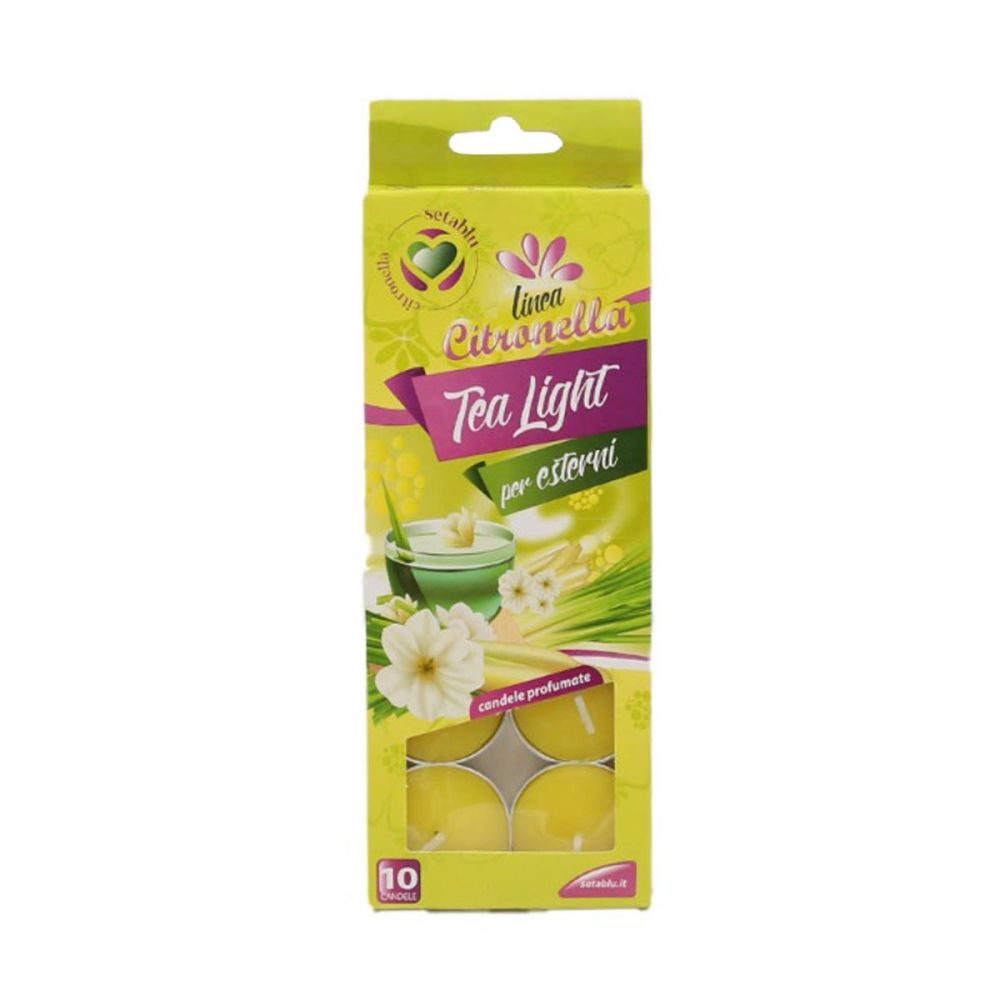 Tea Light Citronella 10 Pz