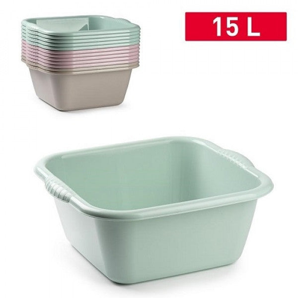 Square wash tub Assorted colours