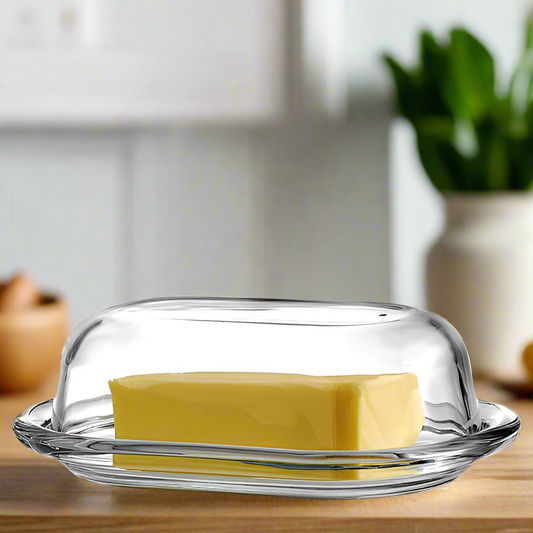 Glass Butter Dish