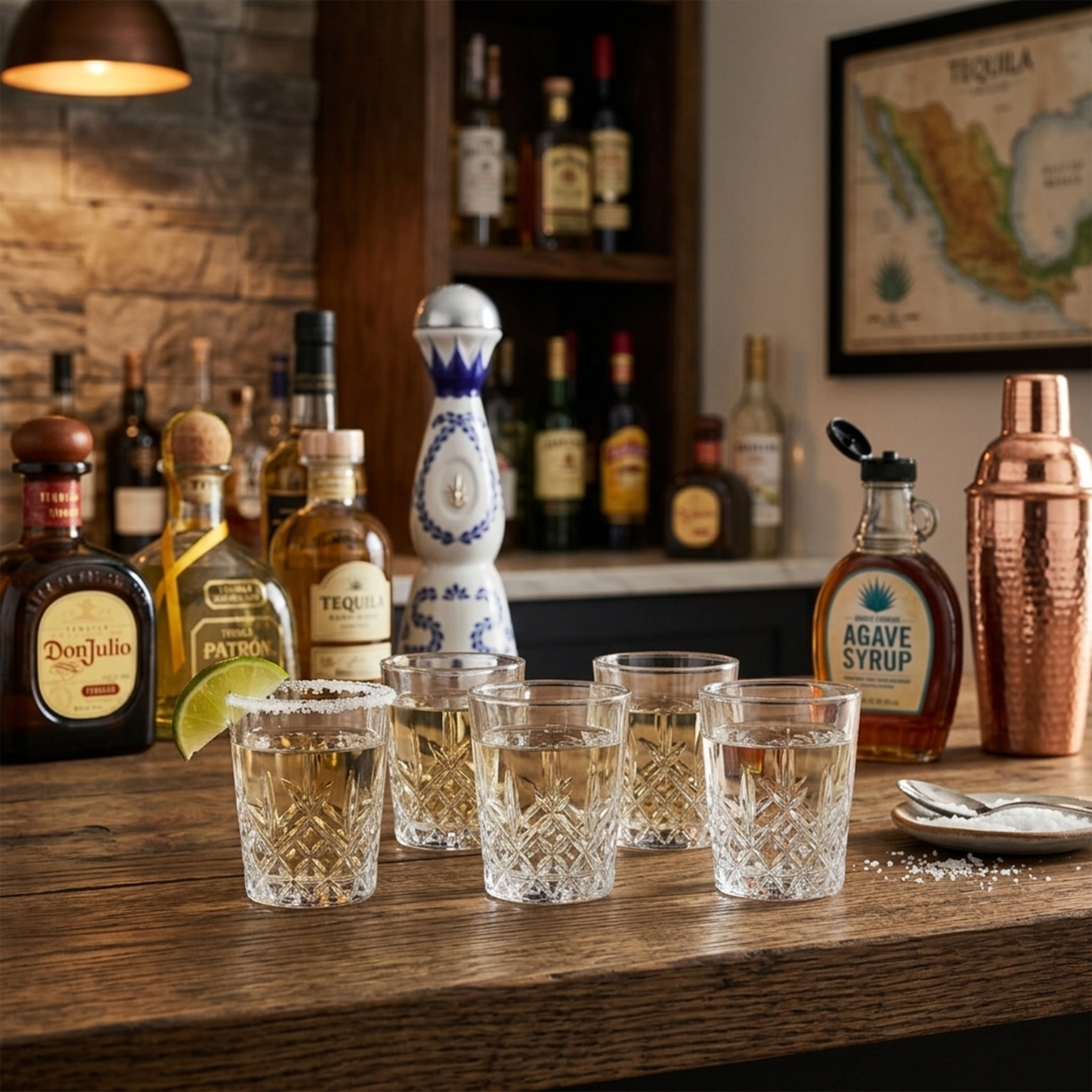 Set of 6 Tequila Shot Glasses