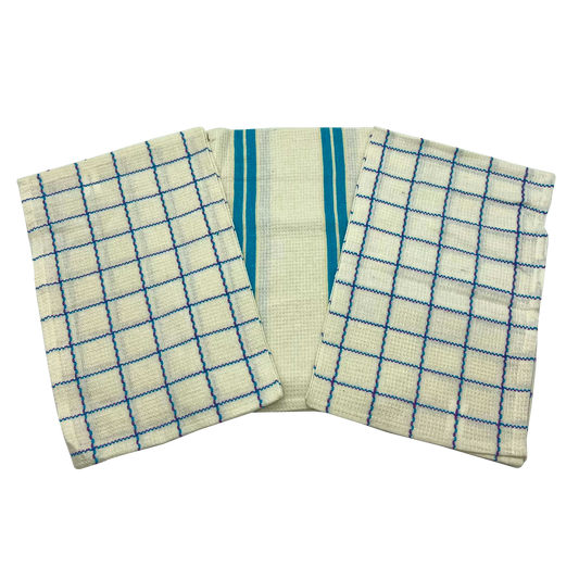 Assorted pack of 3 kitchen towels
