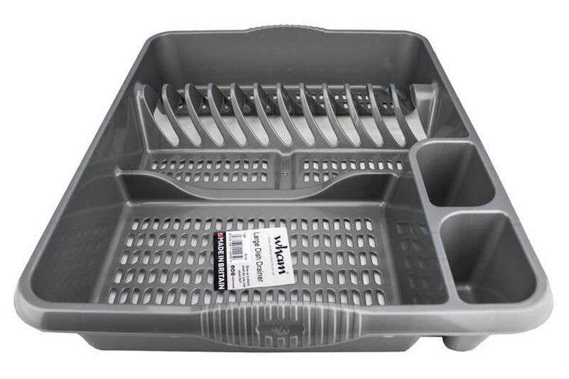 Silver Large Dish Drainer