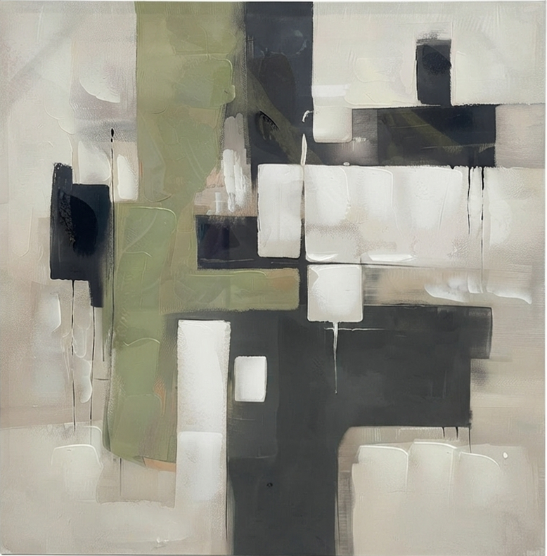 Painting on Canvas – 90 × 90 cm