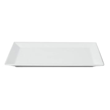 White square serving tray