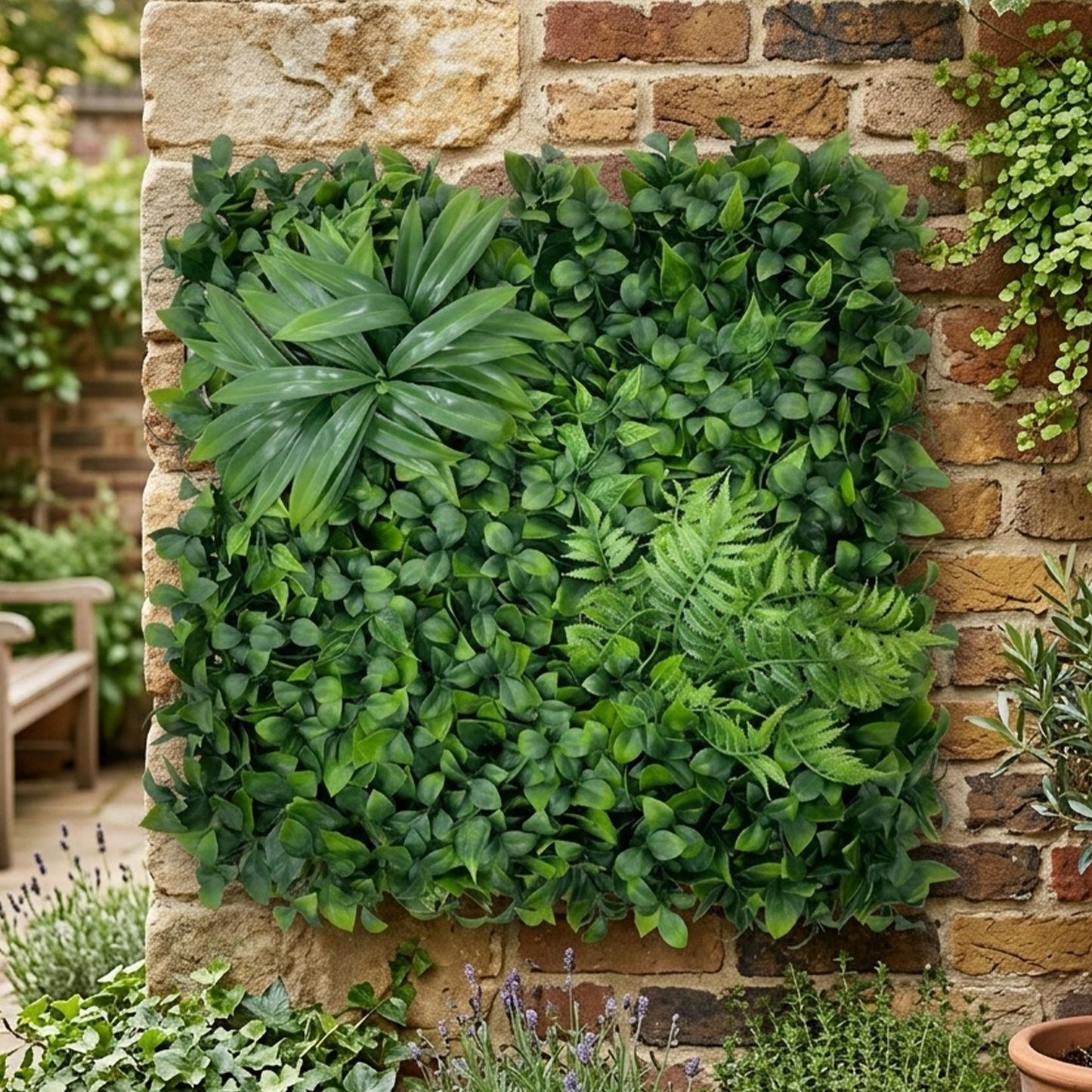 Vertical Garden Panel – 50×50 cm