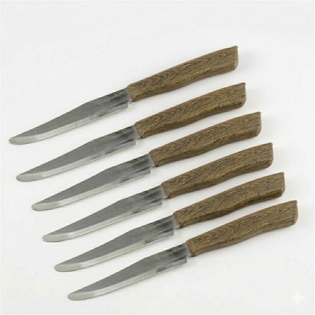 Set of 6 Table Knives – WOOD Line