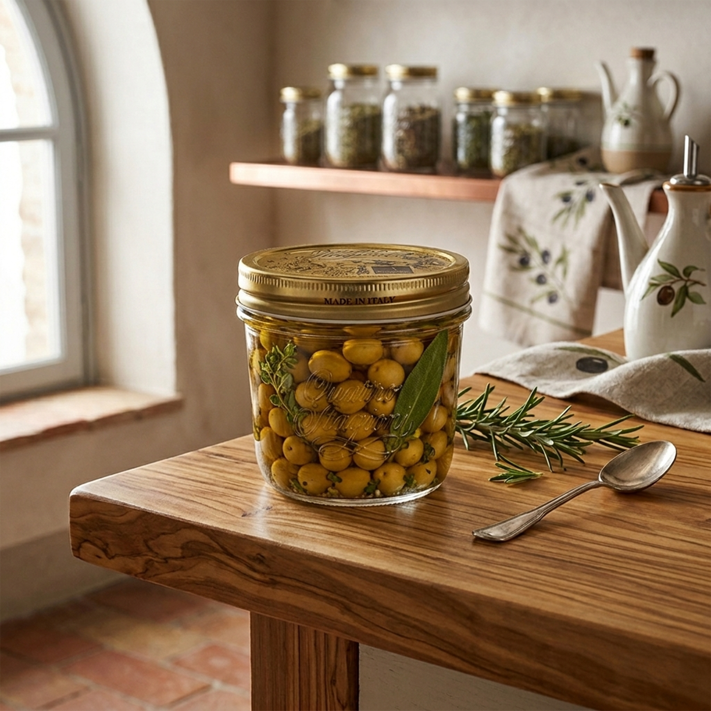 Wide Mouth Glass Jar with Screw Cap – 20 cl