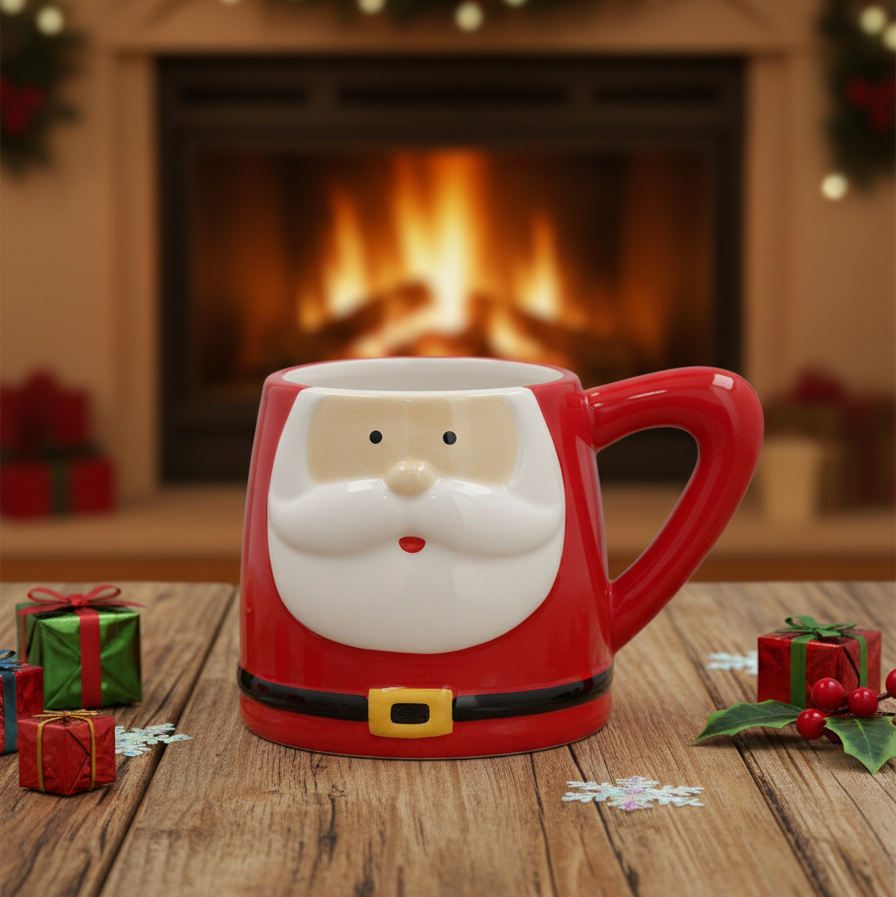 Taza Mug Santa Claus 14X10,5X10 cm