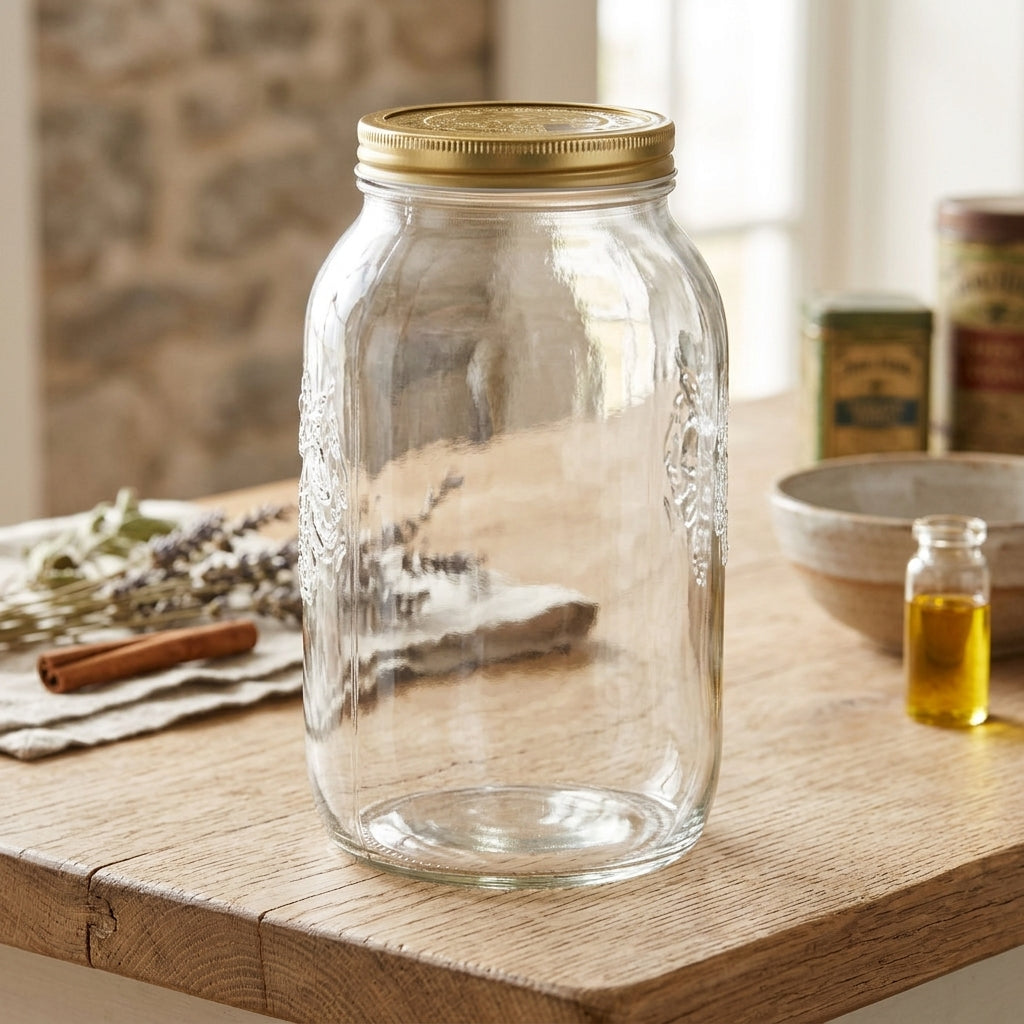 Glass Jar – 3.8 Litres