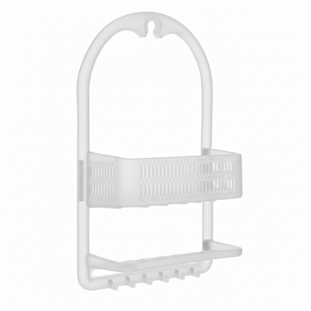 Shower Caddy with Contoured Head
