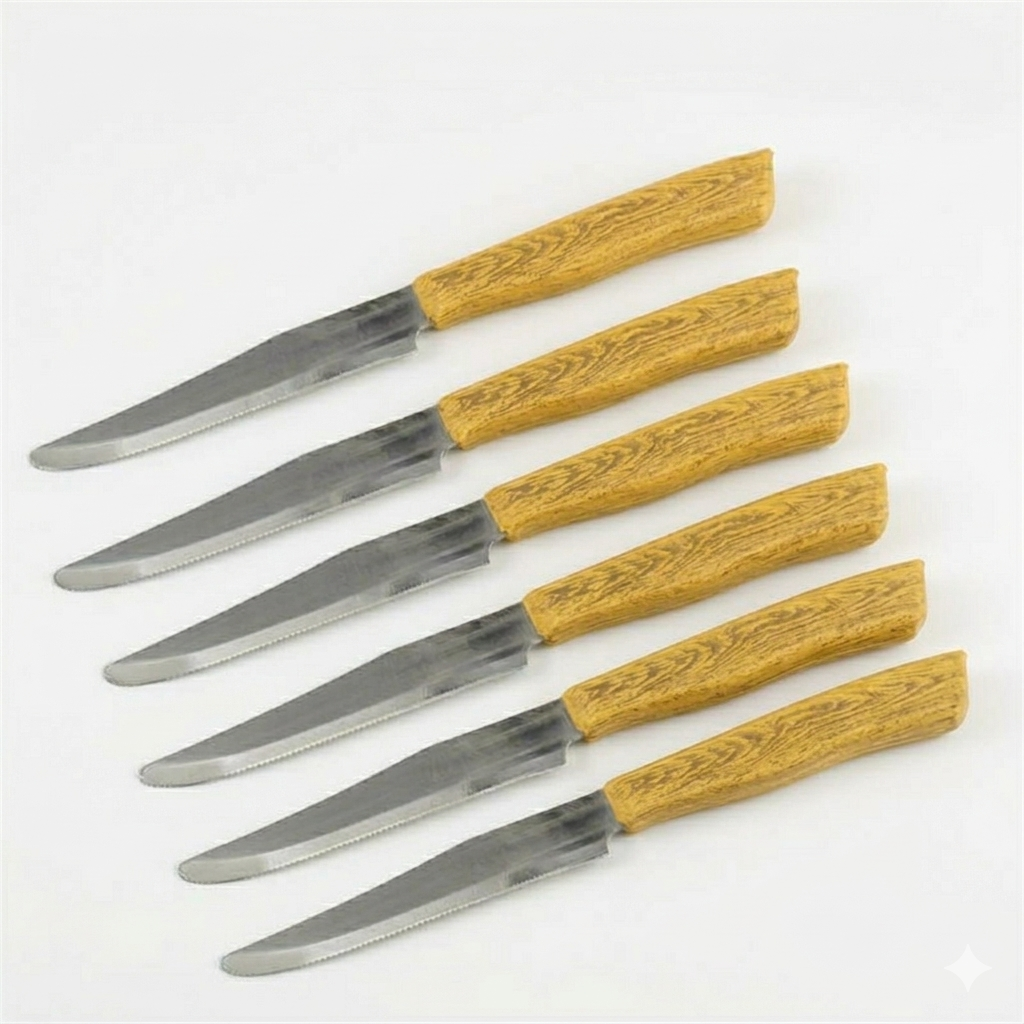 Set of 6 Table Knives – WOOD Line