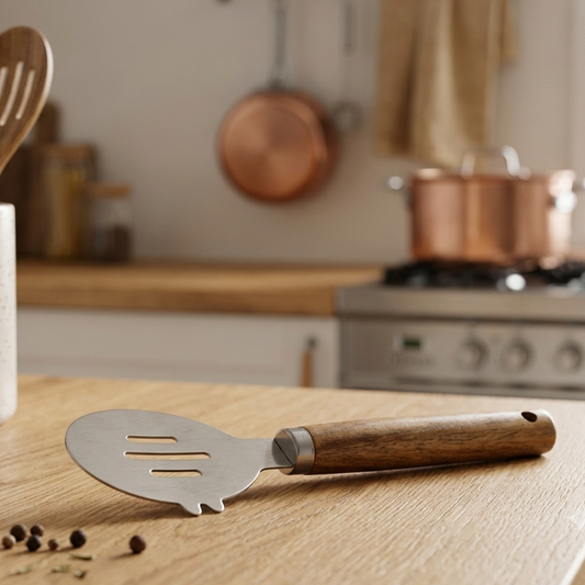 Baking Spatula with Acacia Handle – 20 cm