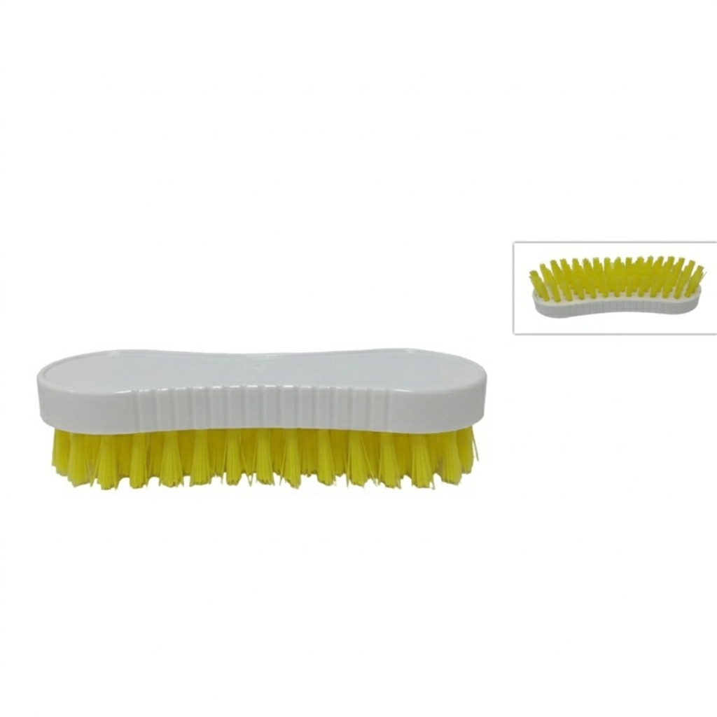 Laundry Brush – 15 cm (Plastic, Assorted Colors)